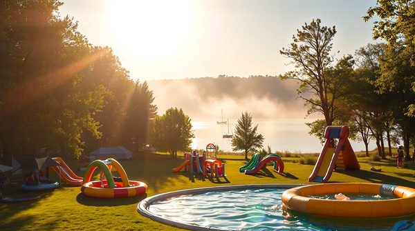 Été aquatique : explorez les campings avec parcs aquatiques !